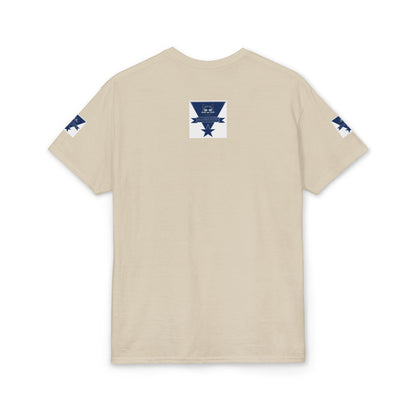Bluestray Cat Graphic T-Shirt — Retro Star Logo Tee