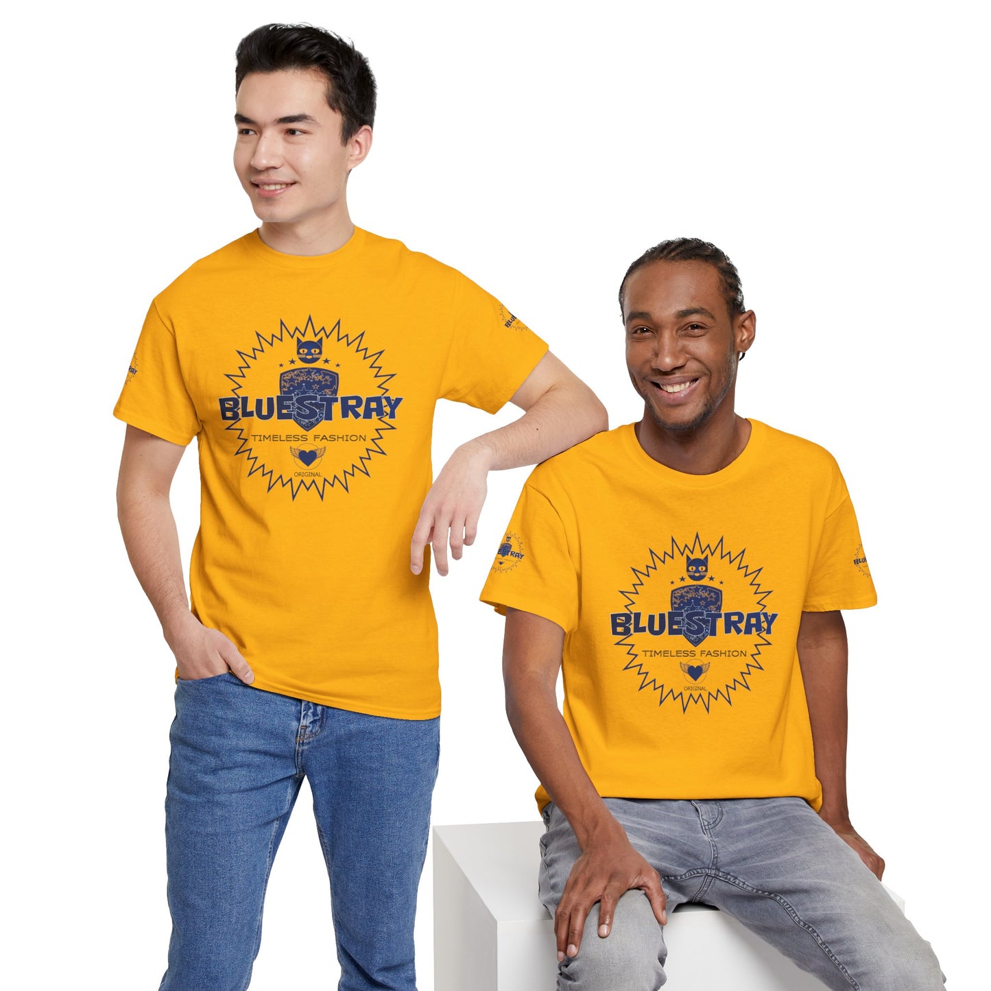 Bluestray Vintage Logo Tee — Timeless Fashion Graphic T-Shirt