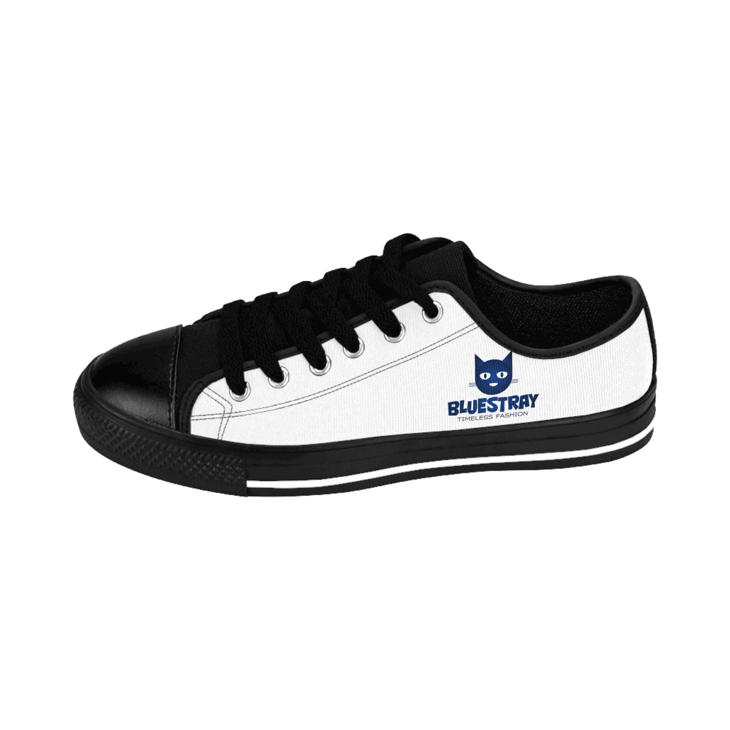 Men's Sneakers — Bluestray Logo Low-Top Canvas Shoes