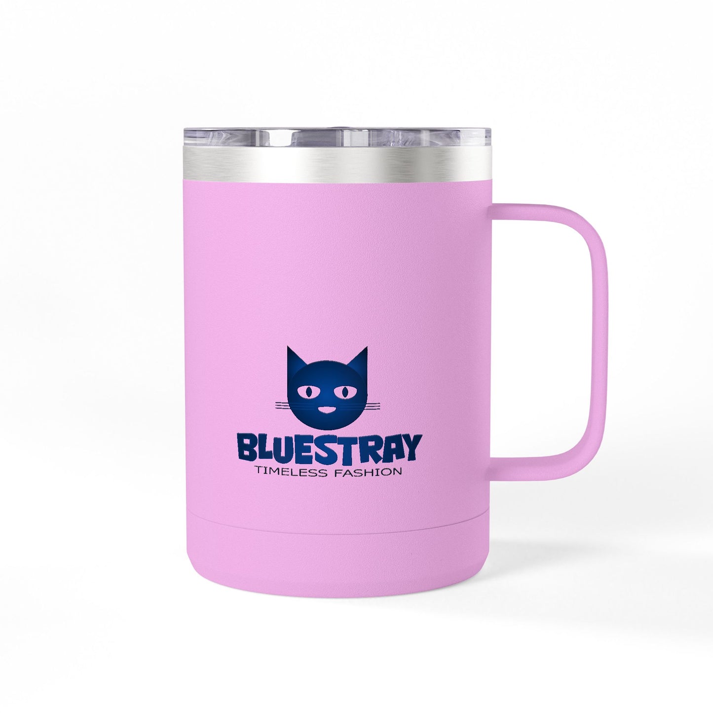 15oz Insulated Mug — Bluestray Cat Logo Travel Tumbler