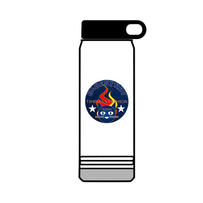32oz Bluestray Water Bottle — Patriotic Flame Firefighter Emblem