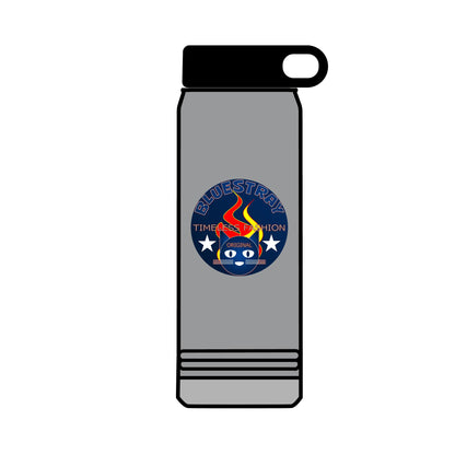 32oz Bluestray Water Bottle — Patriotic Flame Firefighter Emblem