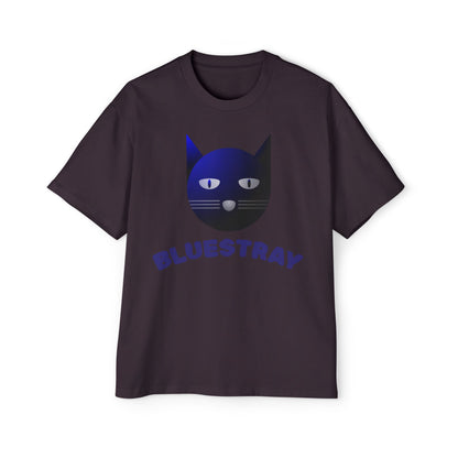 Bluestray Cat Tee — Graphic Men's Oversized T-Shirt