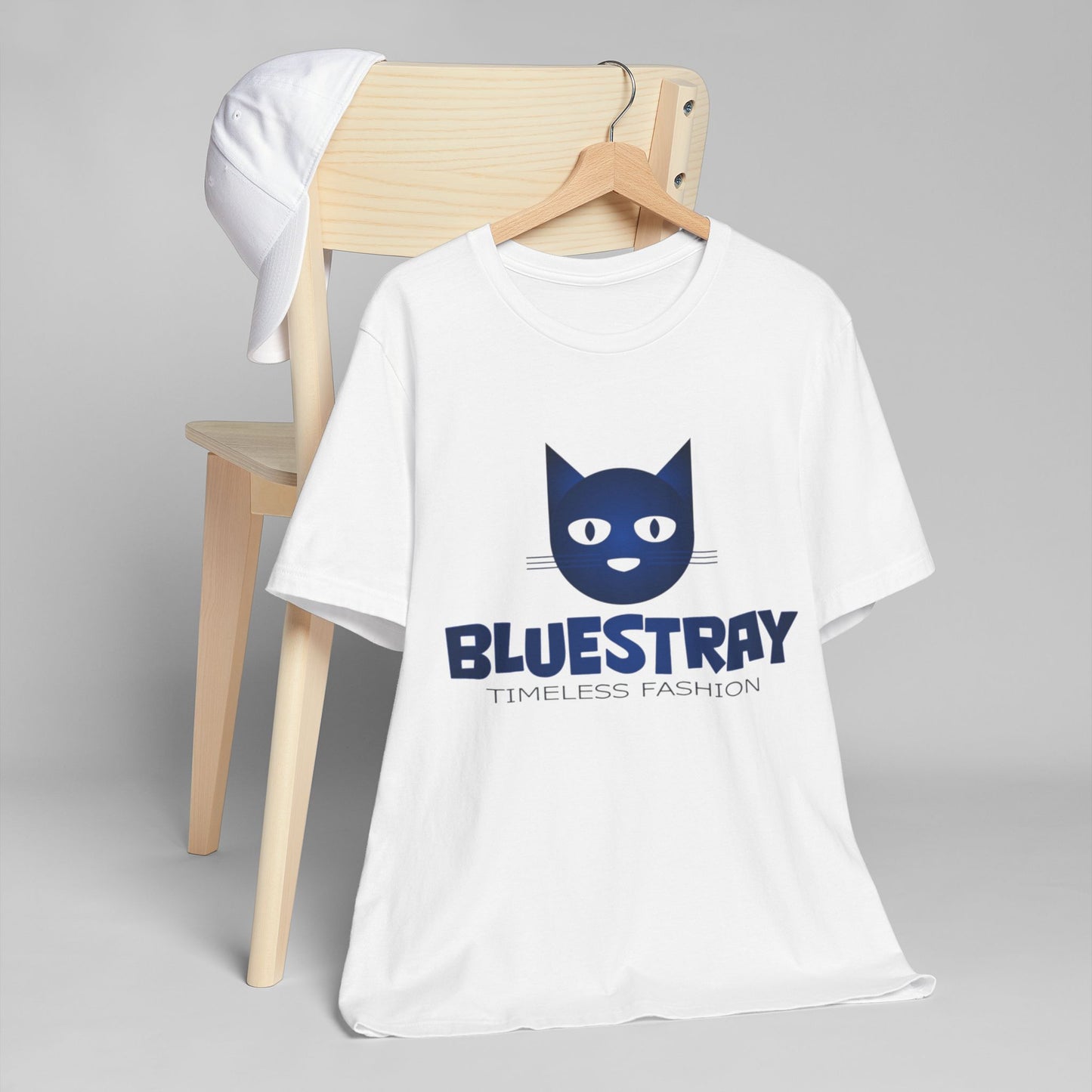 Bluestray Cat Logo T-Shirt — Timeless Fashion Graphic Tee