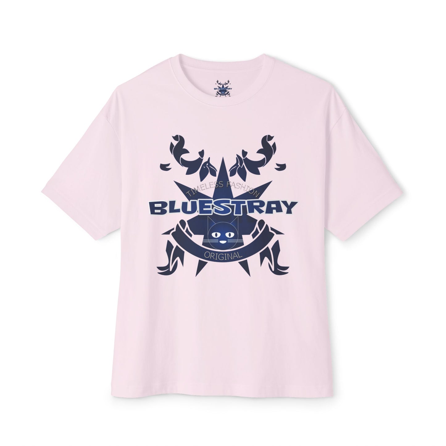 Bluestray Crab Graphic Tee — Oversized Boxy T‑Shirt