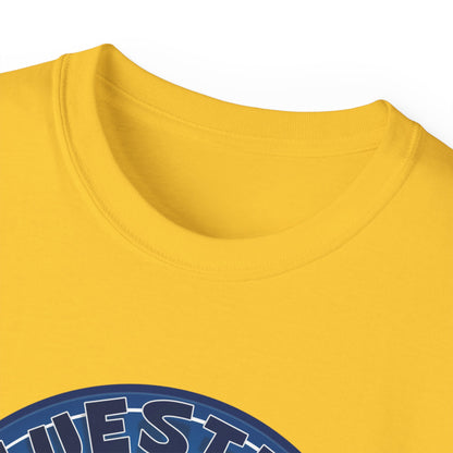 Bluestray Cat T‑Shirt — Blue Star Graphic Tee