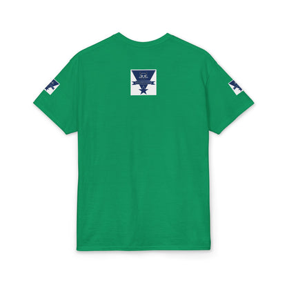 Bluestray Cat Graphic T-Shirt — Retro Star Logo Tee