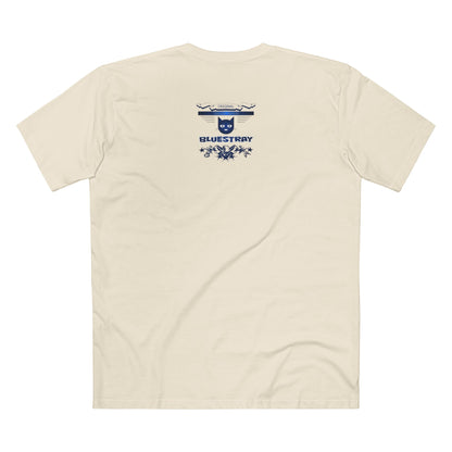 Bluestray Graphic Tee — Retro Cat Logo T-Shirt