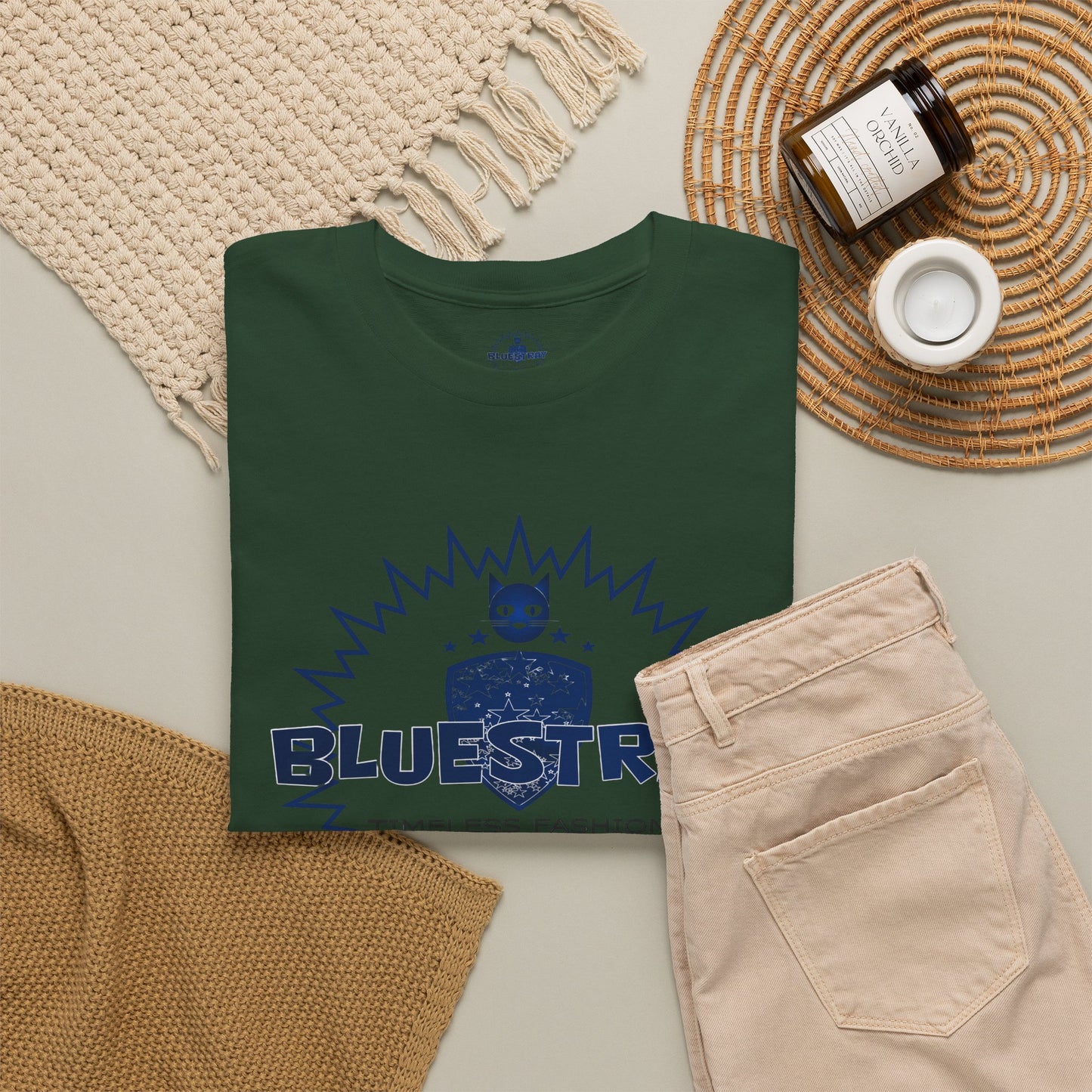 Bluestray Vintage Logo Tee — Timeless Fashion Graphic T-Shirt