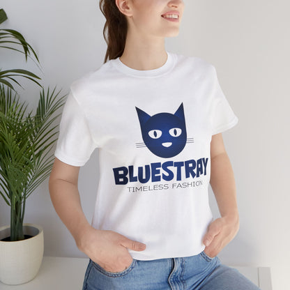Bluestray Cat Logo T-Shirt — Timeless Fashion Graphic Tee
