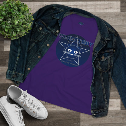 Bluestray Cat Graphic Tee — Women's Cat Lover T-Shirt