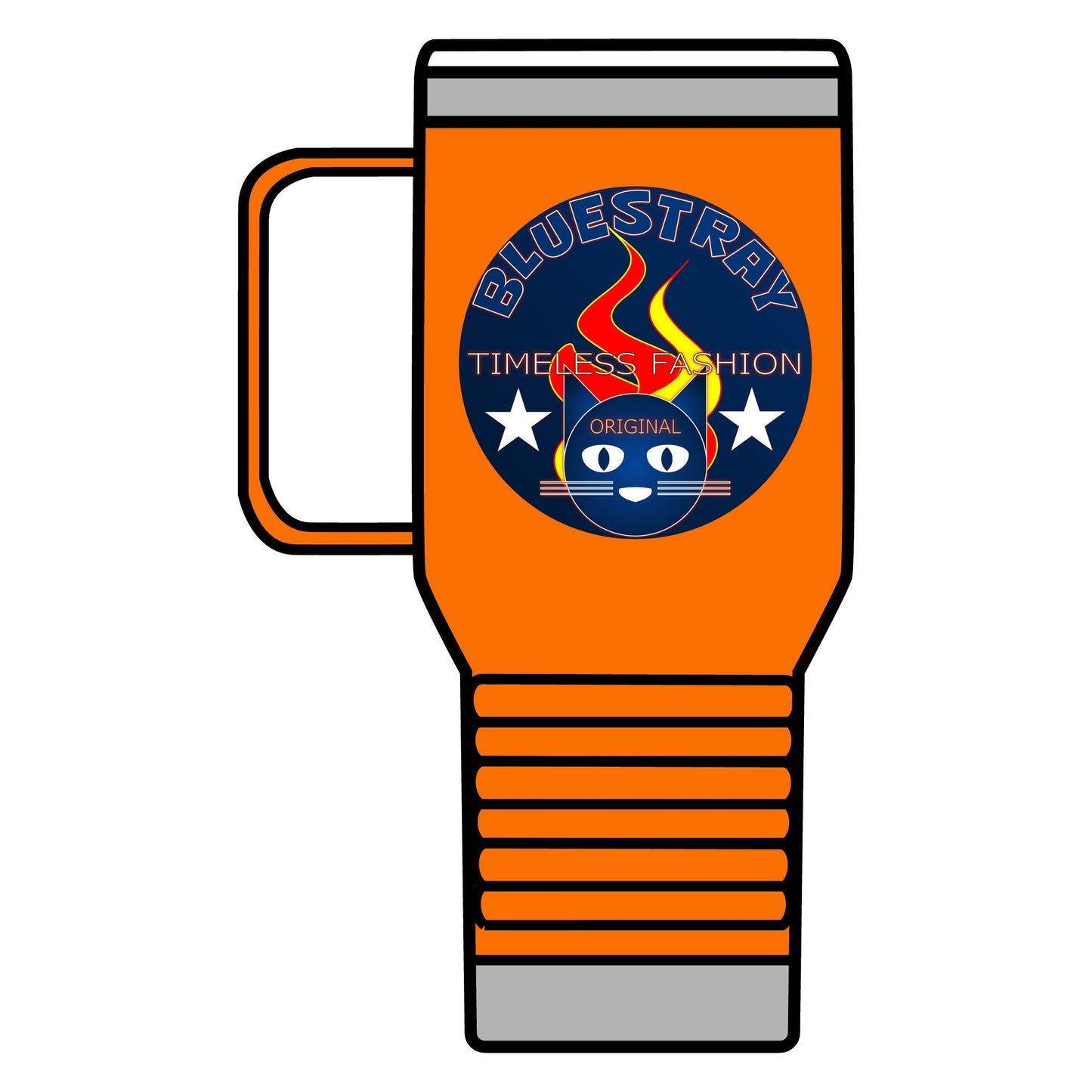 Travel Mug — Bluestray ‘Timeless Fashion’ Cat Logo 20oz Insulated Tumbler
