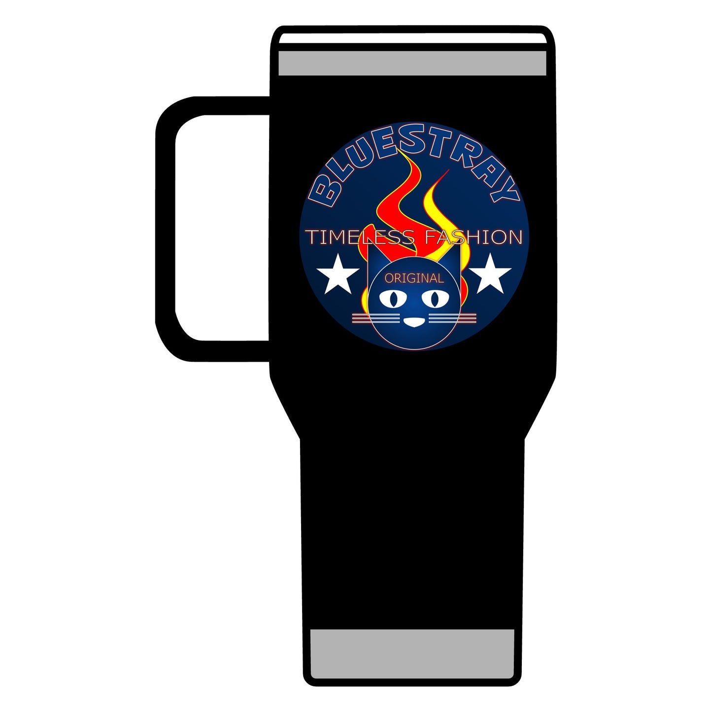Travel Mug — Bluestray ‘Timeless Fashion’ Cat Logo 20oz Insulated Tumbler