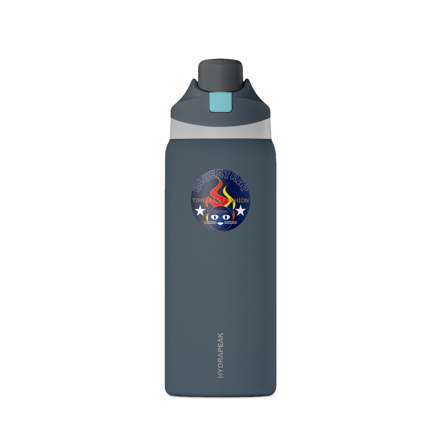 Bluestray Oasis 32oz Insulated Water Bottle — Double-Wall Vacuum Sports Flask with Logo