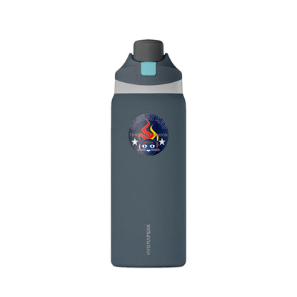 Bluestray Oasis 32oz Insulated Water Bottle — Double-Wall Vacuum Sports Flask with Logo