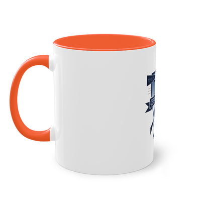 Bluestray Cat Crest Coffee Mug — Two-Tone 11oz