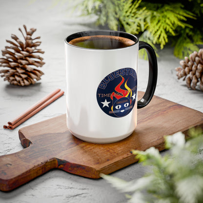 Bluestray Cat Logo Mug — Colorful 11oz/15oz Ceramic Coffee Cup