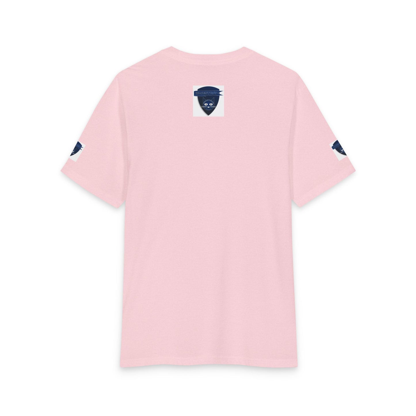 Bluestray Cat Shield T-Shirt — Retro Navy Crest Tee