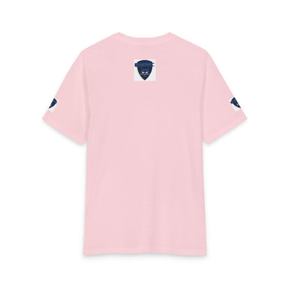 Bluestray Cat Shield T-Shirt — Retro Navy Crest Tee