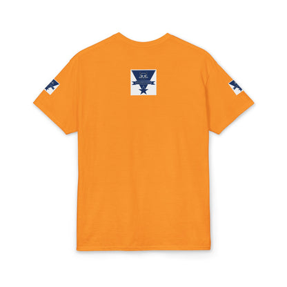 Bluestray Cat Graphic T-Shirt — Retro Star Logo Tee