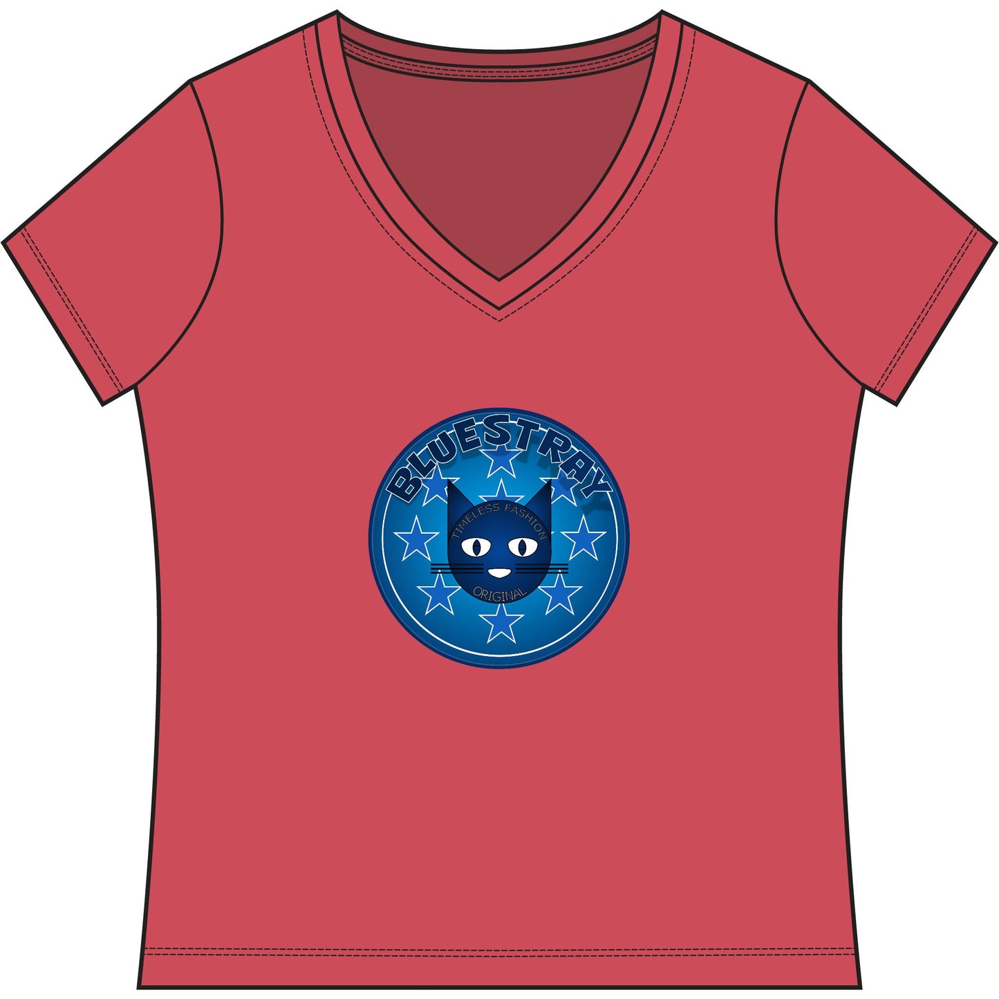 Women's Game V-Neck Tee
