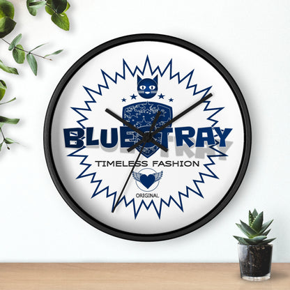Bluestray Timeless Fashion Wall Clock — Modern Logo Decorative Clock
