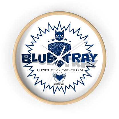 Bluestray Timeless Fashion Wall Clock — Modern Logo Decorative Clock