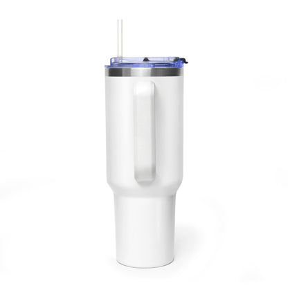 40oz Vacuum Tumbler — Bluestray Cat Logo Insulated Travel Mug