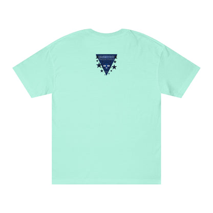 Bluestray Timeless Fashion Tee — Vintage Cat Triangle Logo T‑Shirt