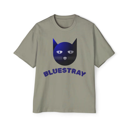Bluestray Cat Tee — Graphic Men's Oversized T-Shirt