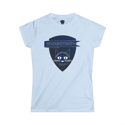 Bluestray Cat Logo Tee — Women's Graphic T-Shirt