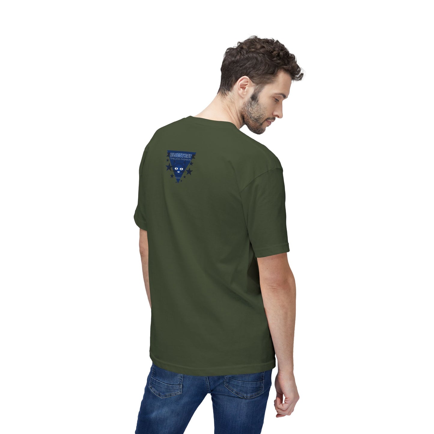 Bluestray Triangle Graphic T-Shirt — Timeless Fashion Cat Eyes Design