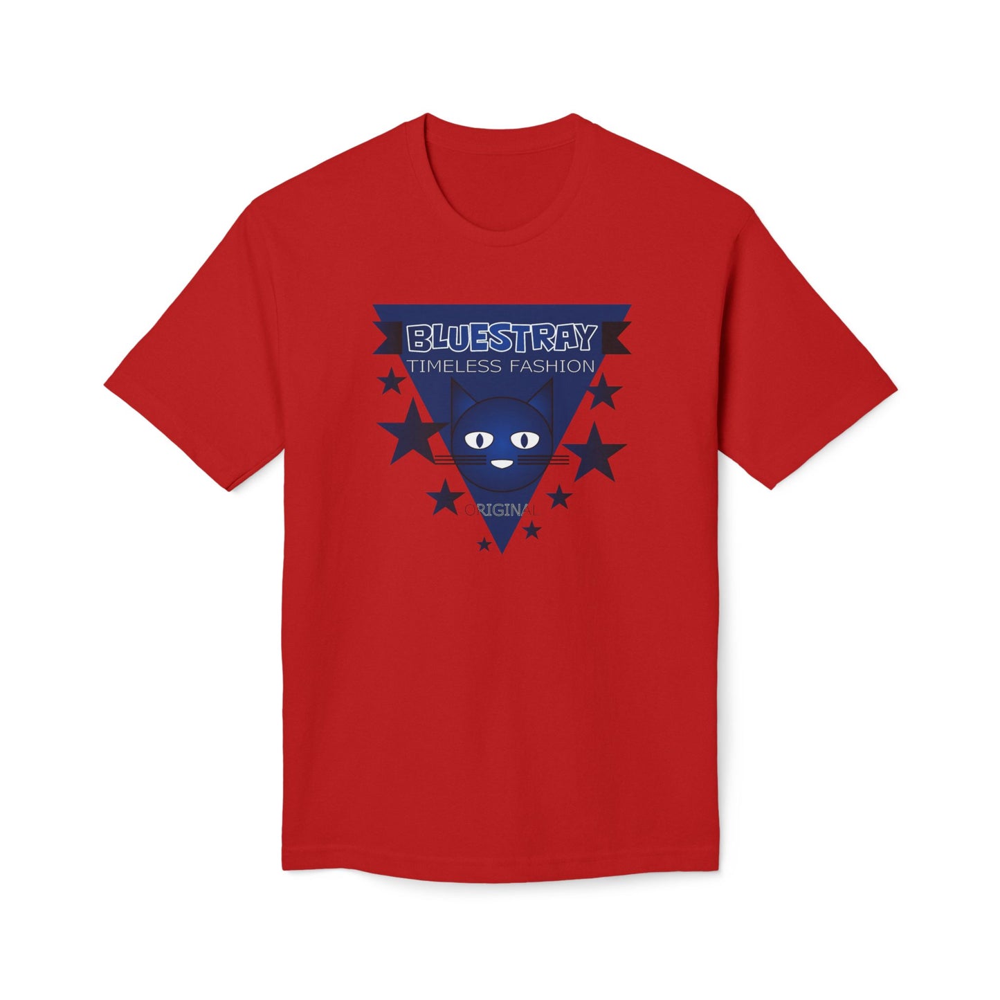 Bluestray Triangle Graphic T-Shirt — Timeless Fashion Cat Eyes Design