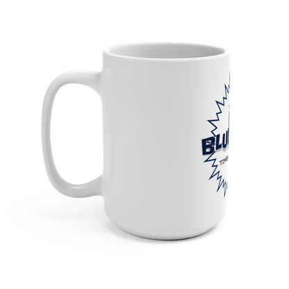 Bluestray 15oz Ceramic Mug — 'Timeless Fashion' Retro Cat Logo