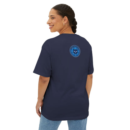 Blue Cat Stars Tee — "Bluestray" Graphic T-Shirt