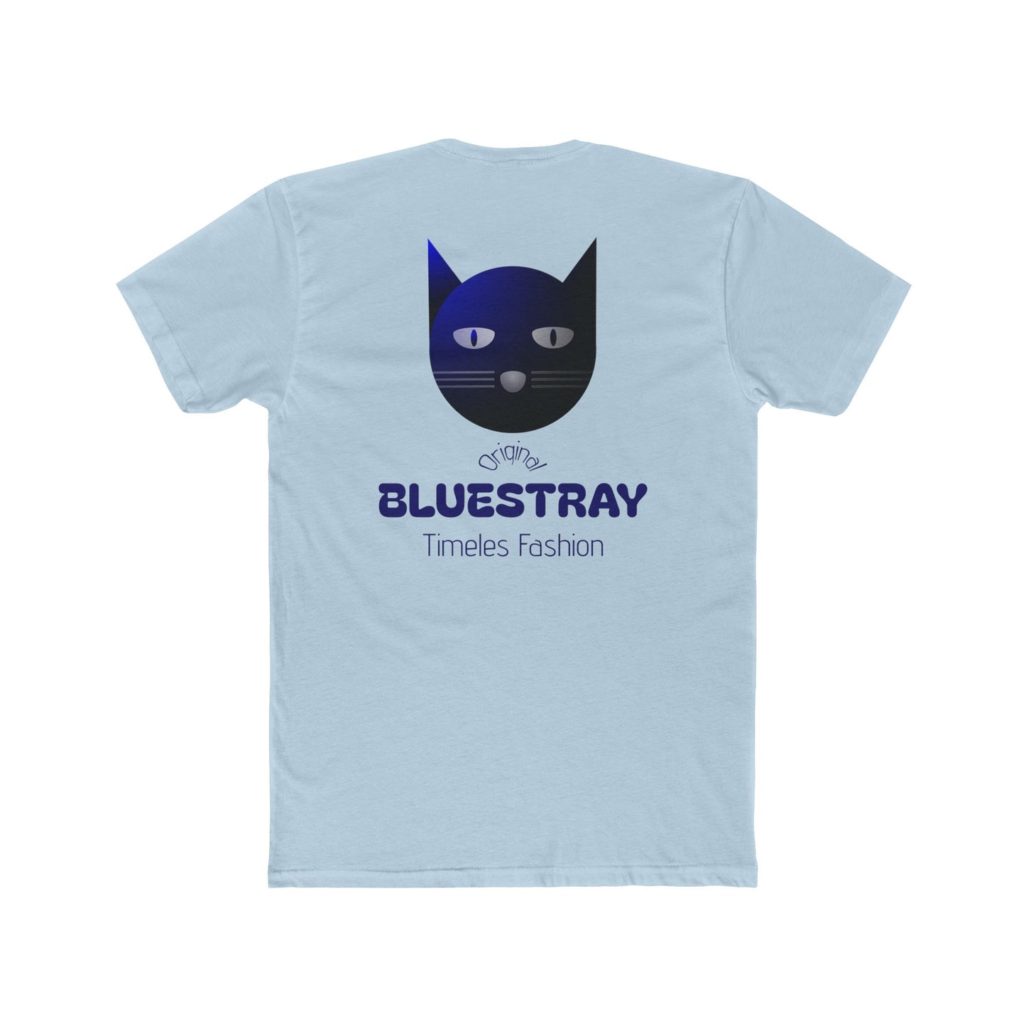 Bluestray Cat Graphic Tee — Timeless Fashion Cotton T‑Shirt