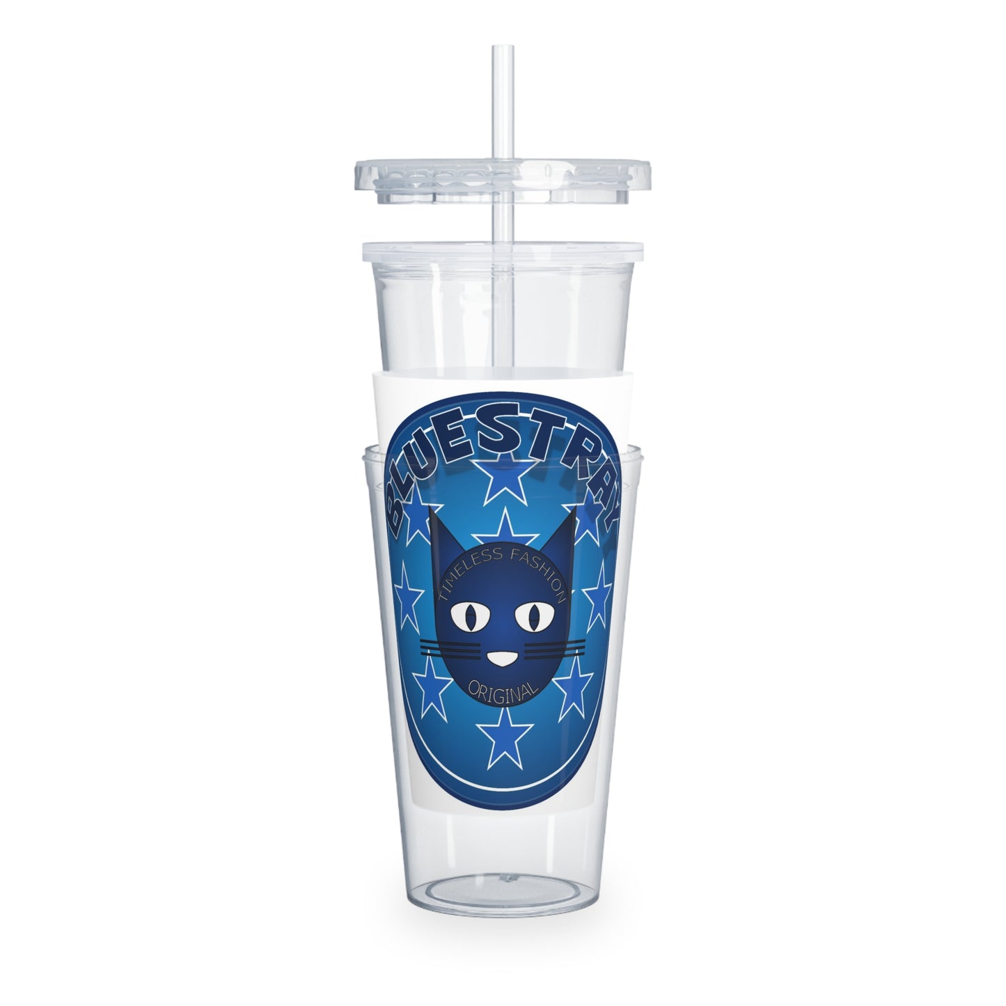 Bluestray Plastic Tumbler with Straw