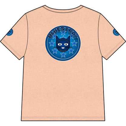 Bluestray Cat V-Neck Tee — Women's Graphic Cat Shirt