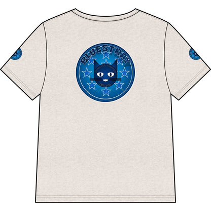 Bluestray Cat V-Neck Tee — Women's Graphic Cat Shirt