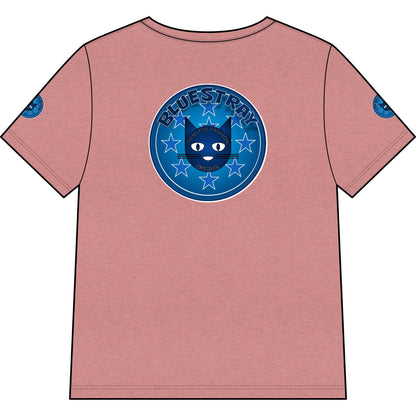 Bluestray Cat V-Neck Tee — Women's Graphic Cat Shirt