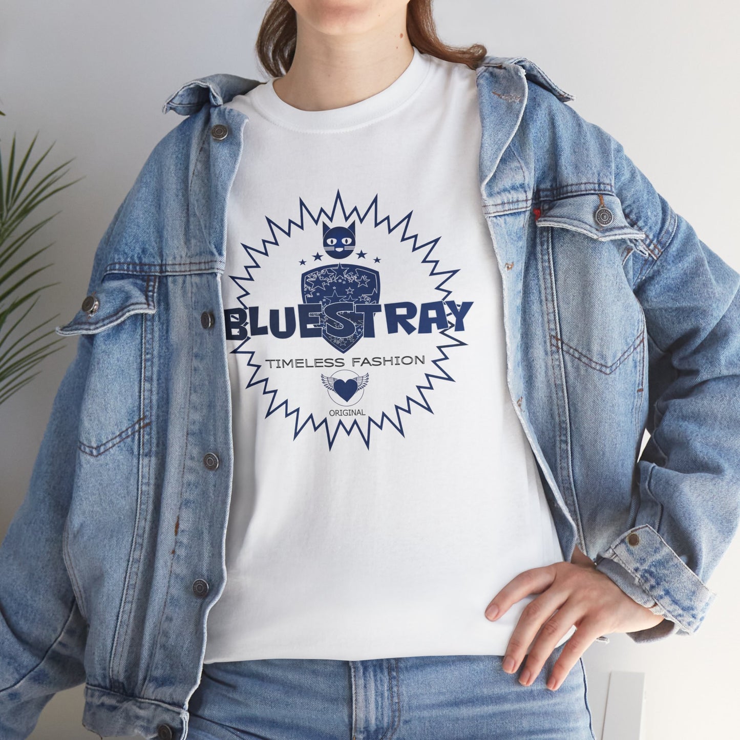 Bluestray Vintage Logo Tee — Timeless Fashion Graphic T-Shirt