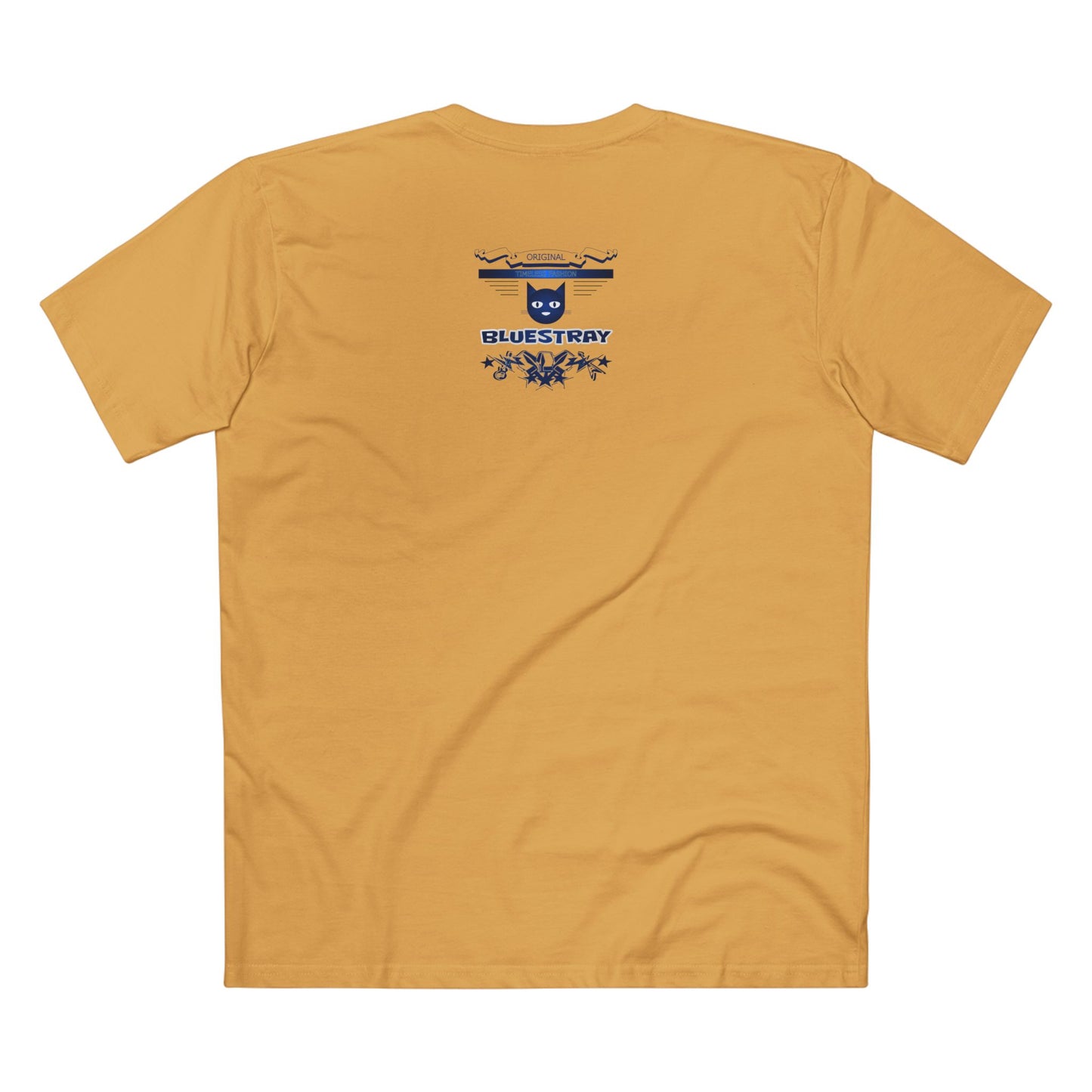 Bluestray Graphic Tee — Retro Cat Logo T-Shirt