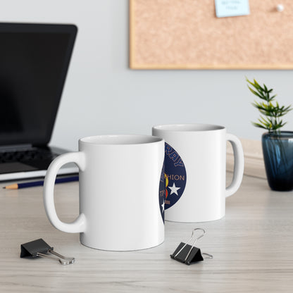 Bluestray Timeless Fashion Cat Mug — 11oz Retro Graphic Coffee Cup