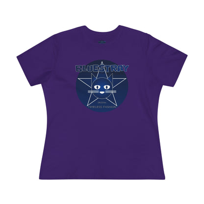 Bluestray Cat Graphic Tee — Women's Cat Lover T-Shirt