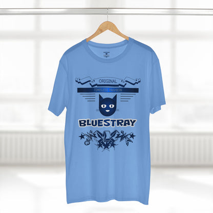 Bluestray Graphic Tee — Retro Cat Logo T-Shirt