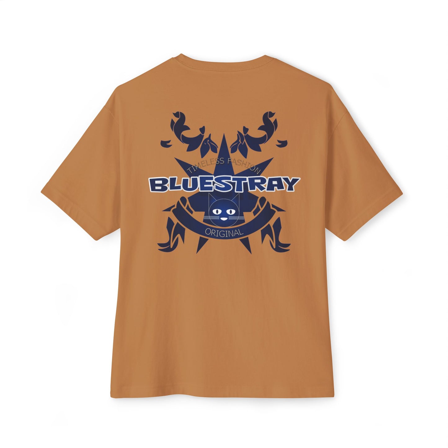 Bluestray Crab Graphic Tee — Oversized Boxy T‑Shirt