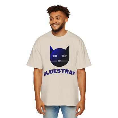 Bluestray Cat Tee — Graphic Men's Oversized T-Shirt