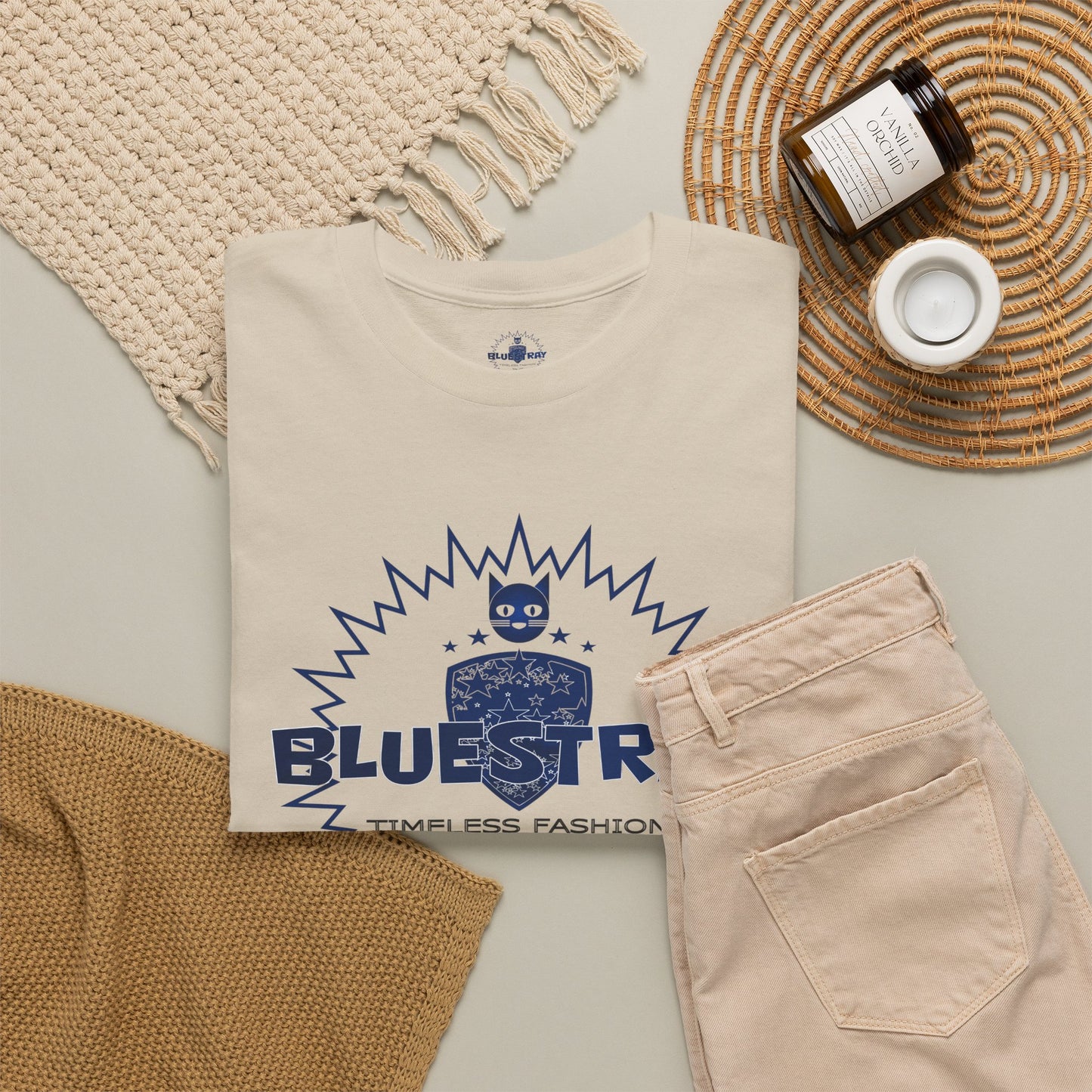 Bluestray Vintage Logo Tee — Timeless Fashion Graphic T-Shirt