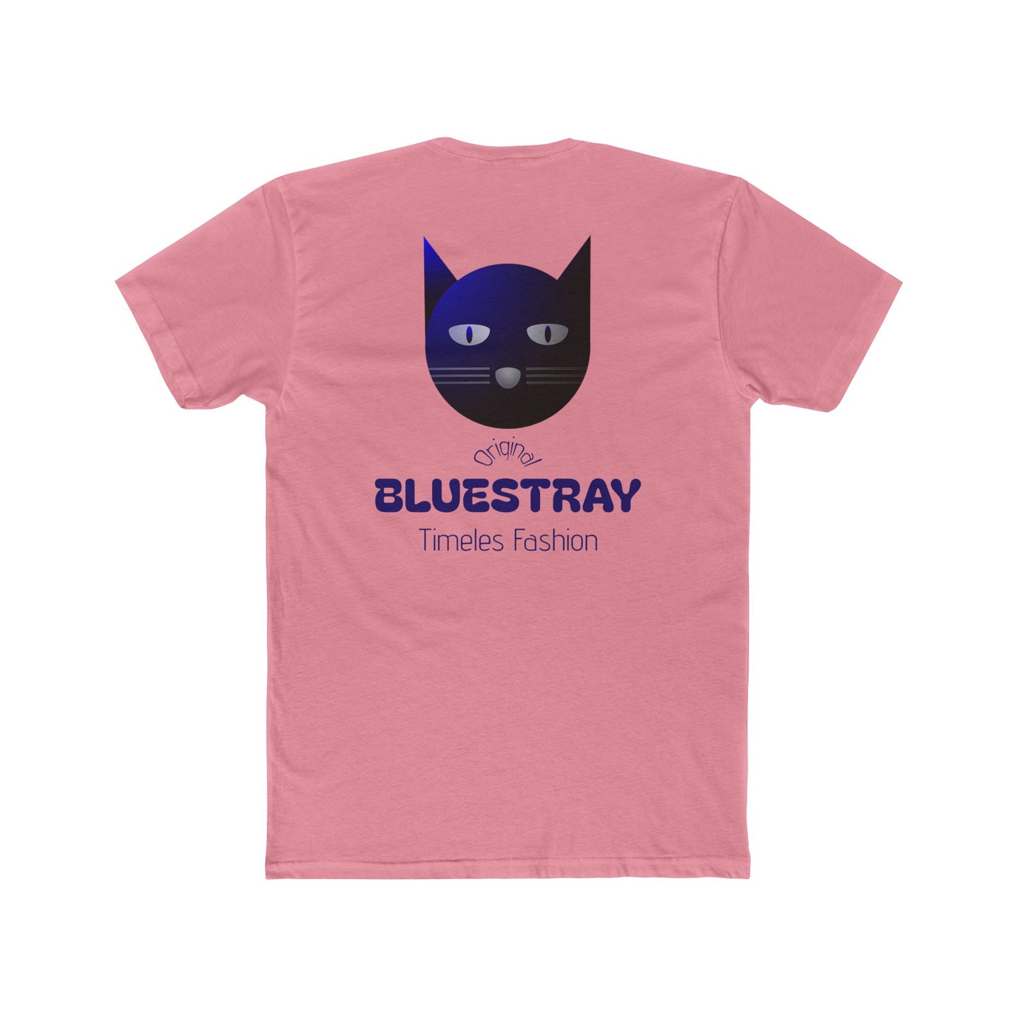 Bluestray Cat Graphic Tee — Timeless Fashion Cotton T‑Shirt