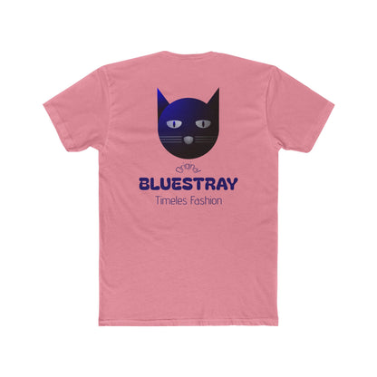 Bluestray Cat Graphic Tee — Timeless Fashion Cotton T‑Shirt